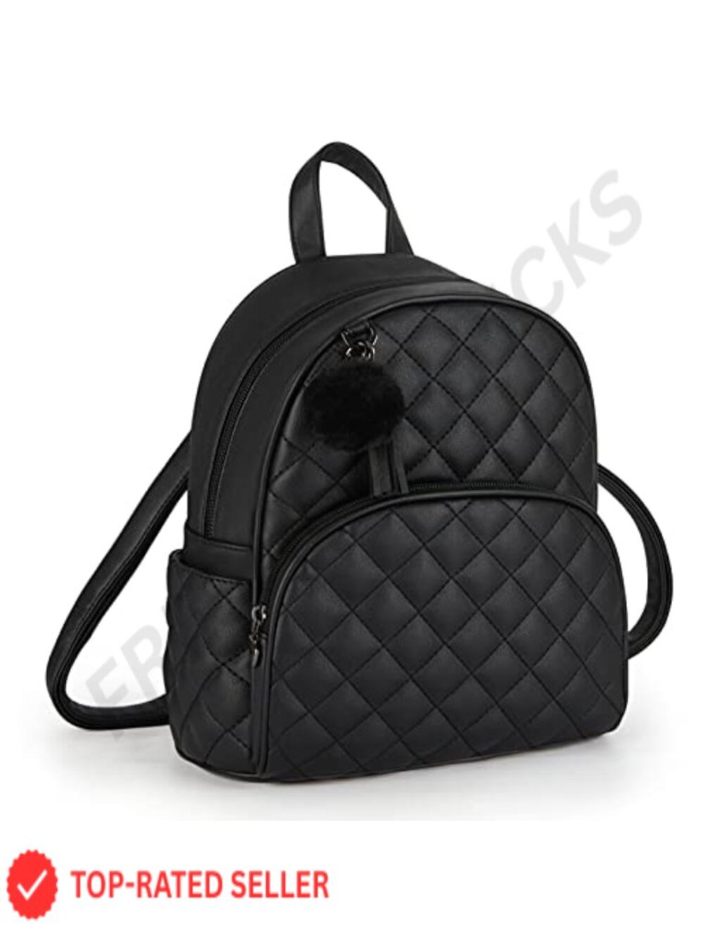 ECOSUSI Mini Backpack Women Leather Small Backpack Purse Ladies
